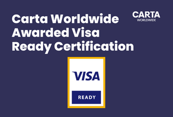 Carta Worldwide Awarded Visa Ready Certification